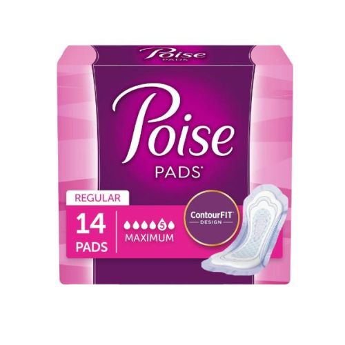Poise Pads Maximum Absorbency, 14's