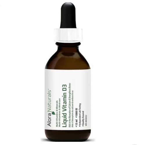 Alora Naturals Liquid Vitamin D3, 15ml