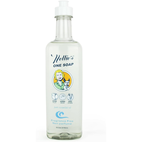 Nellie's One Soap -Fragrance Free, 570ml