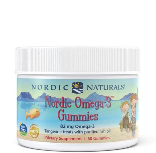 Nordic Naturals Omega 3 Gummies Tangerine,60's