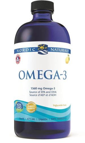 Nordic Naturals Liquid Omega 3 (lem), 473ml