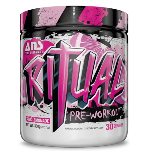 ANS Performance RITUAL Pre-Workout Pink Lemonade, 360g