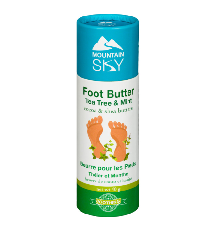Mountain Sky Foot Butter, Tea Tree & Mint, 40g
