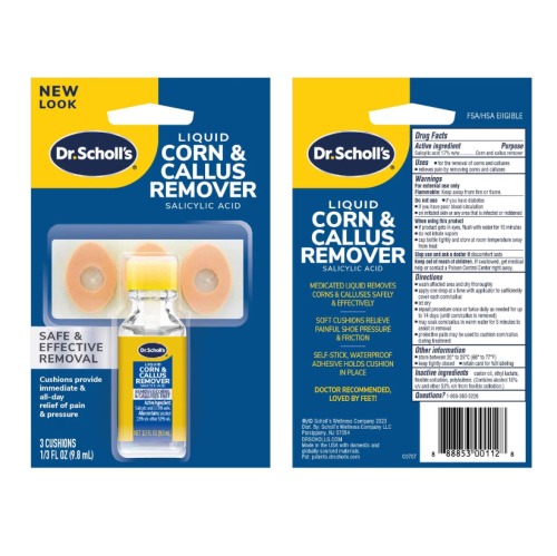 Dr. Scholl's Remover Corn Callus Liq, 9.8ml
