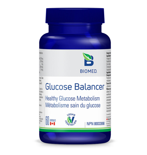 Biomed Glucose Balancer, 60 capsules