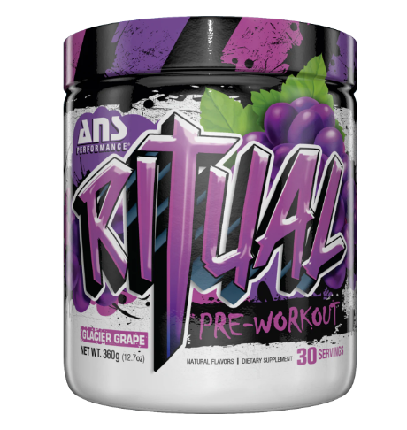 ANS Performance RITUAL Pre-Workout Glacier Grape, 360g