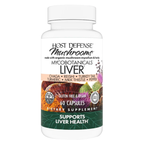 Host Defense MycoBotanicals Liver, 60 caps