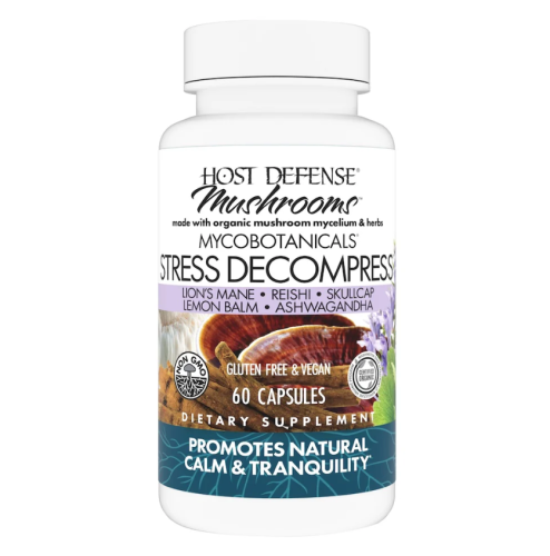 Host Defense MycoBotanicals Stress Decompress, 60 caps