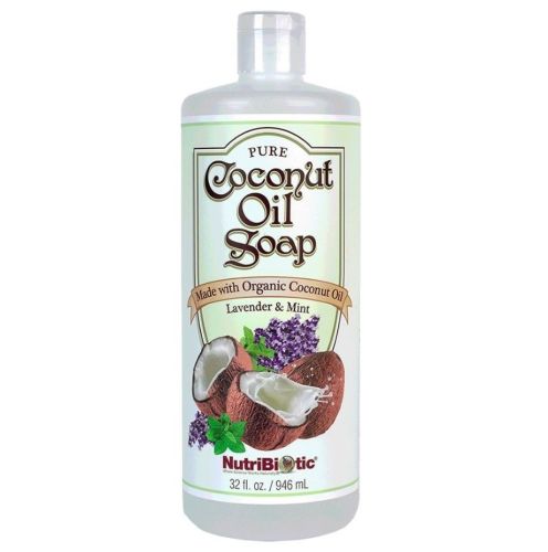 Nutribiotic Coconut Soap, Lavender Mint, 960ml