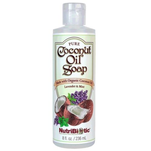 Nutribiotic Coconut Soap, Lavender Mint, 240ml