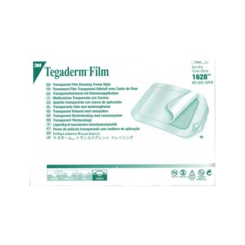 Tegaderm Transparent Dressing 1628 15x20cm, 10/box