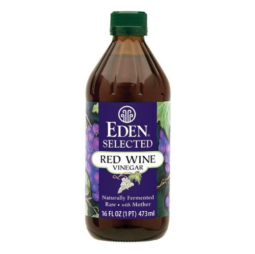 Eden Foods Red Wine Vinegar, Raw (Glass), 473mL