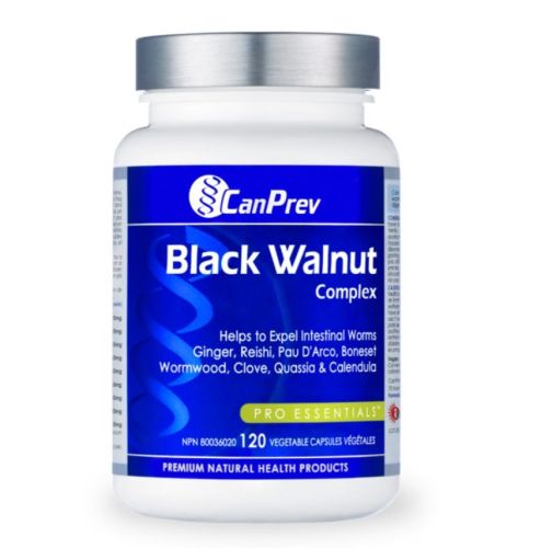 CanPrev Black Walnut Complex, 120 v-caps