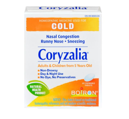 Boiron Coryzalia, 60tab