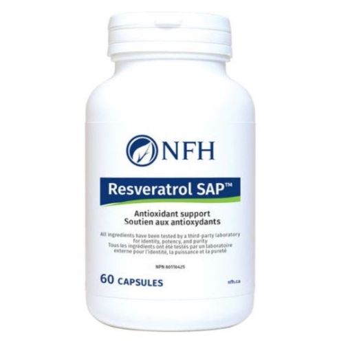  NFH Resveratrol SAP, 60 capsules