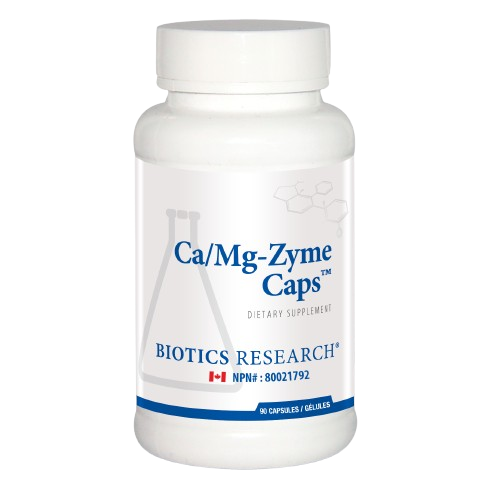 Biotics Research Ca/Mg-Zyme, 90 capsules