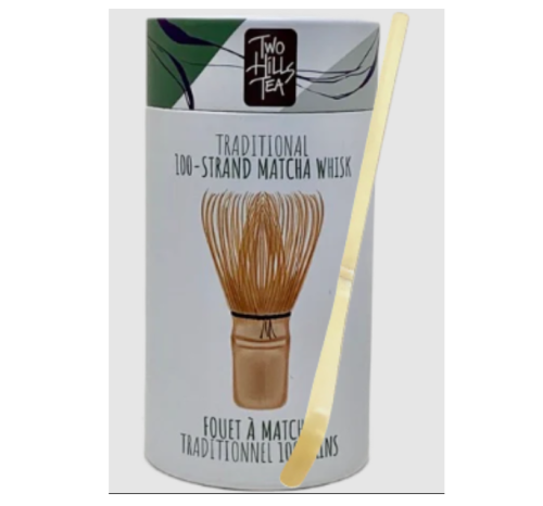 Two Hills Tea Bamboo Whisk & Bamboo Spoon
