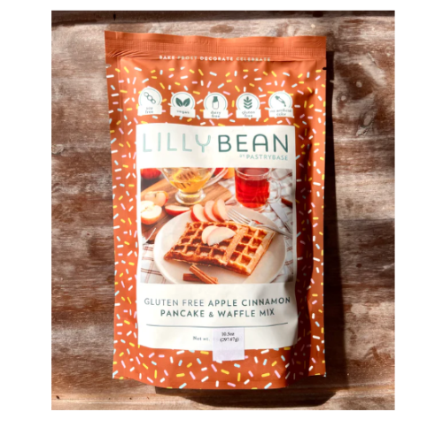 Lilly Bean Apple Cinn Pancake & Waffle Mix, 226g