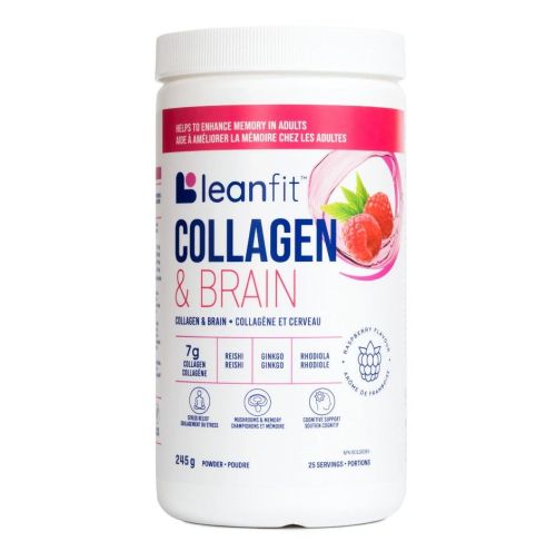 LeanFit Collagen & Brain Raspberry, 245g