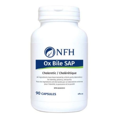 NFH Ox Bile SAP, 90 capsules