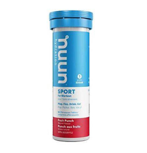 Nuun Sport - Fruit Punch, 8 x 52g