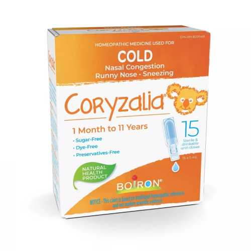 Boiron Coryzalia Cold, 15pk