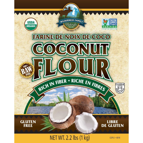Wildly Organic Coconut Flour, Gluten-Free, Organic, 1 kg - 1 kg
