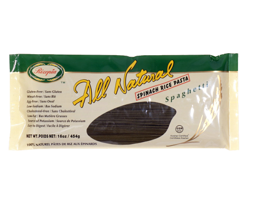 Rizopia Spinach Rice Spaghetti, 454g