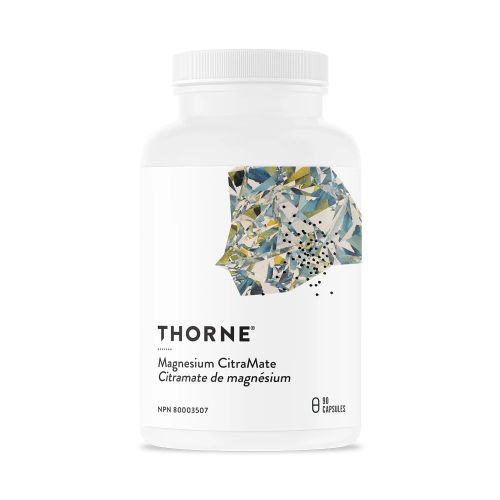 Thorne Magnesium CitraMate, 90 Capsules