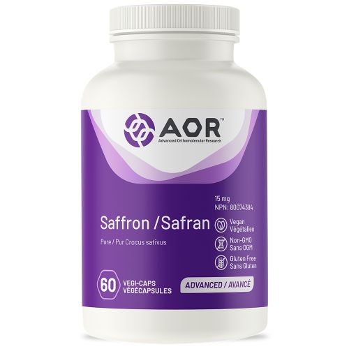 AOR Saffron, 60 Capsules