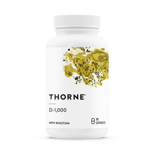 Thorne Vitamin D-1,000, 90 Capsules