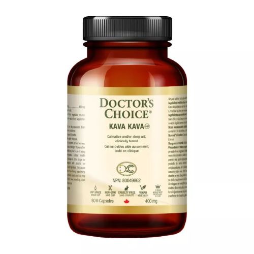 Doctor's Choice Kava Kava 400mg 60 V - Capsules