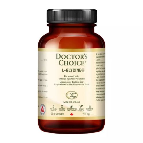 Doctor's Choice L-Glycine 750mg 90 V - Capsules