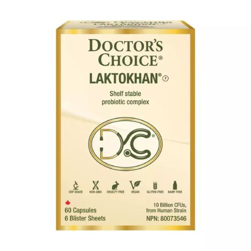 Doctor's Choice Laktokhan Probiotic Complex 60 V - Capsules