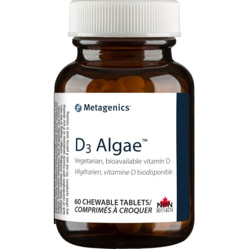 Metagenics D3 Algae, 60 Tablets