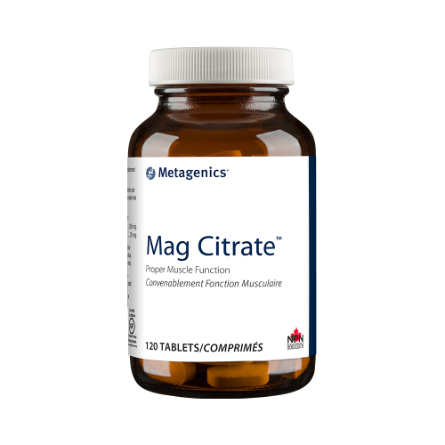 Metagenics Mag Citrate, 120 Tablets