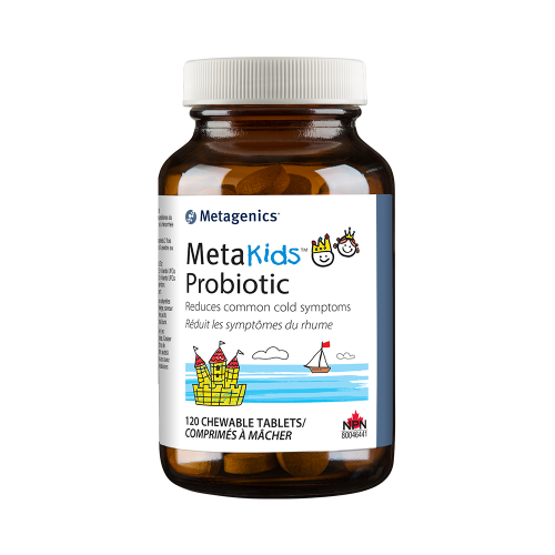 Metagenics MetaKids Probiotic, 120 Chewable Tablets