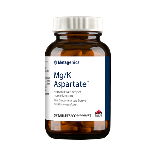 Metagenics Mg/K Aspartate, 60 Tablets