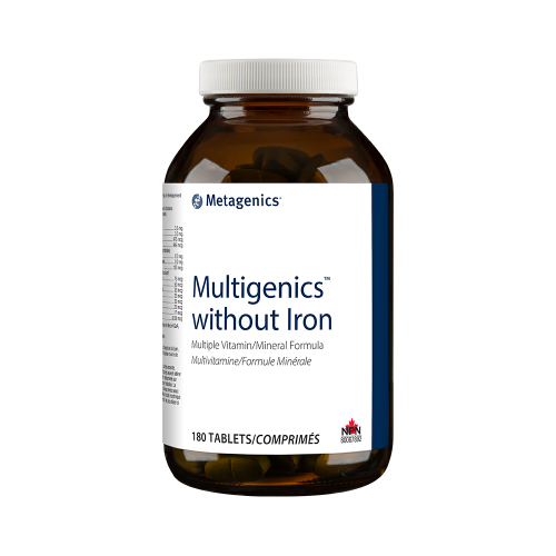 Metagenics Multigenics without Iron, 180 TABLETS