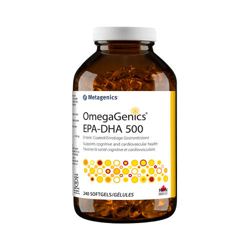 Metagenics OmegaGenics EPA-DHA 500 Enteric Coated, 240 Softgels