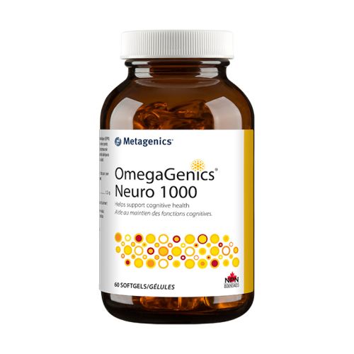 Metagenics OmegaGenics Neuro 1000, 60 Softgels