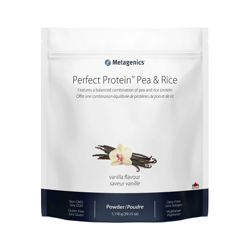 Metagenics Perfect Protein Pea And Rice, Flavour: Vanilla, 1110 Gm