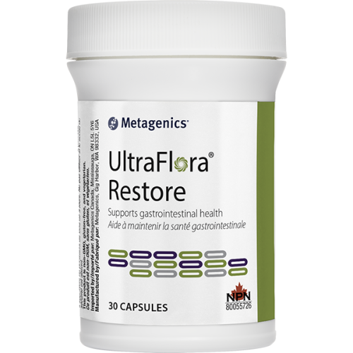 Metagenics UltraFlora Restore, 30 Capsules