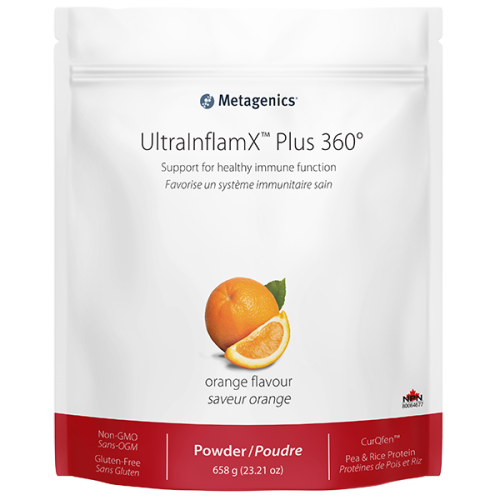 Metagenics UltraInflamX Plus 360, Flavour: Orange, 658 gm
