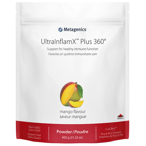 Metagenics UltraInflamX Plus 360, Flavour: Mango, 602 Gm