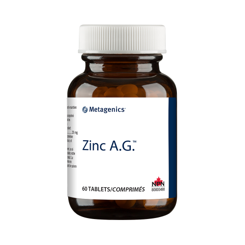 Metagenics Zinc A.G., 60 Tablets