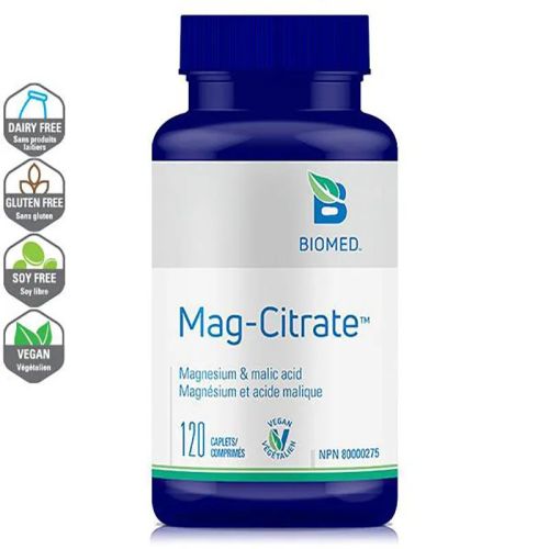 Biomed, Mag-Citrate 120 tablets