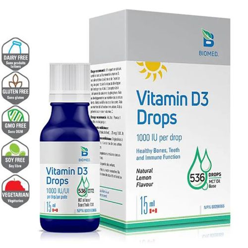 Biomed Vitamin D3 Drops 15 ml