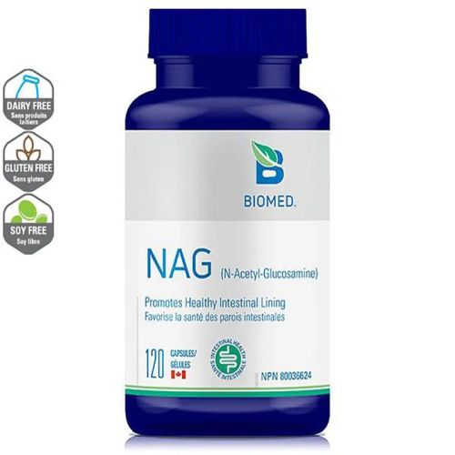 Biomed NAG (N-acetyl-glucosamine) 120 capsules