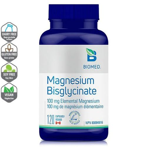 Biomed Magnesium Bisglycinate 120 capsules
